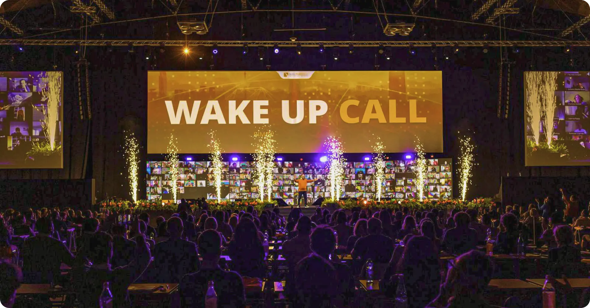 Wake Up Call Panoramica Palco